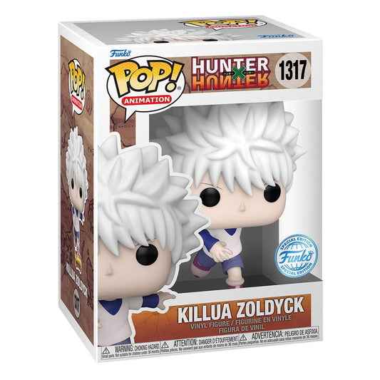 1317 Killua Zoldyke w/Skateboard - Hunter x Hunter Funko POP PRESALE