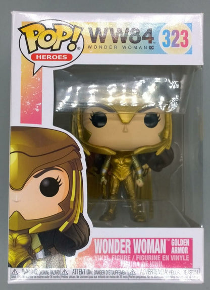 323 Wonder Woman (Golden Armor) - DC WW84 Funko POP Funko