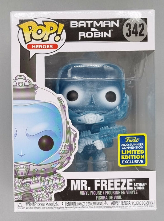 342 Mr. Freeze - Glitter - DC - Batman & Robin - 2020 Con Funko POP Funko