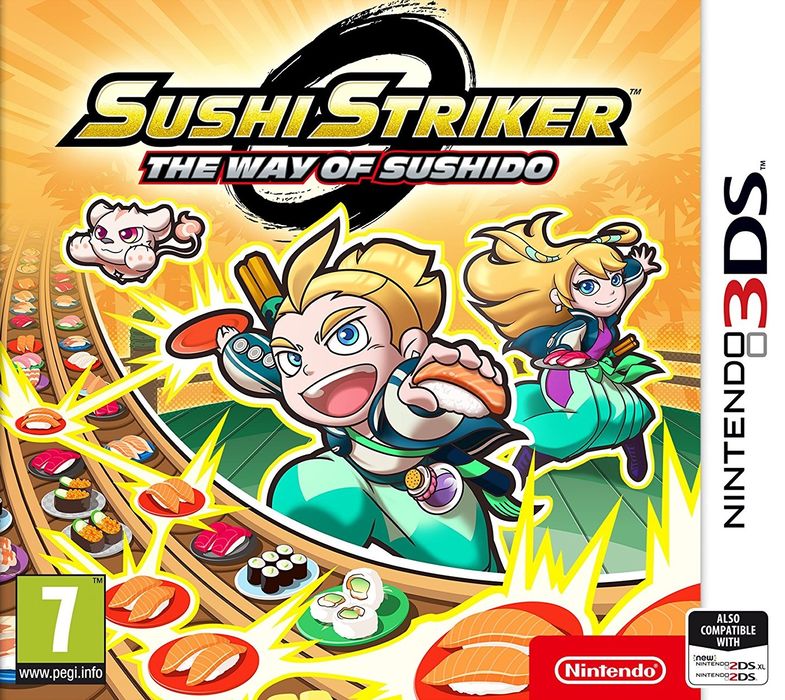 Sushi Striker: The Way of Sushido for Nintendo 3DS/2DS Funko