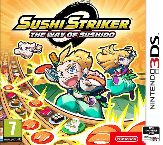 Sushi Striker: The Way of Sushido for Nintendo 3DS/2DS Funko