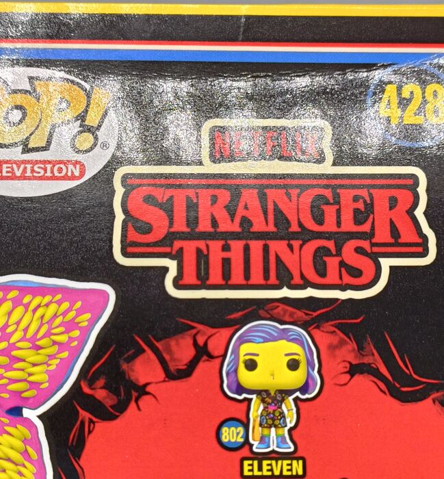 428 Demogorgon Blacklight - Stranger Things - Box Damaged Funko POP