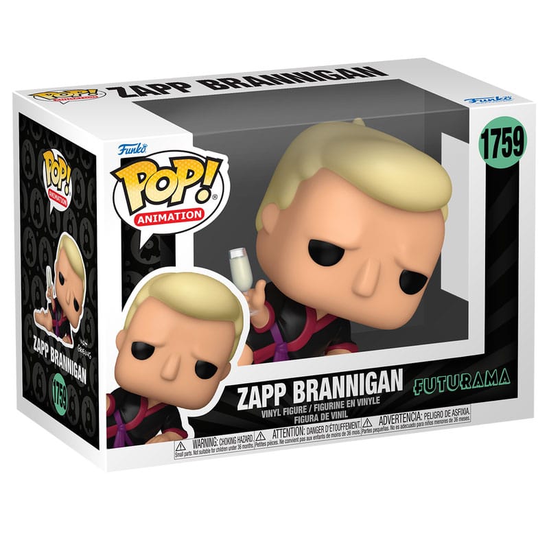 1759 Zapp Brannigan - Futurama Funko POP - Brand New