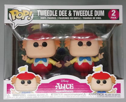 [2 Pack] Tweedle Dee & Tweedle Dum - Disney Alice in Wonder Funko POP