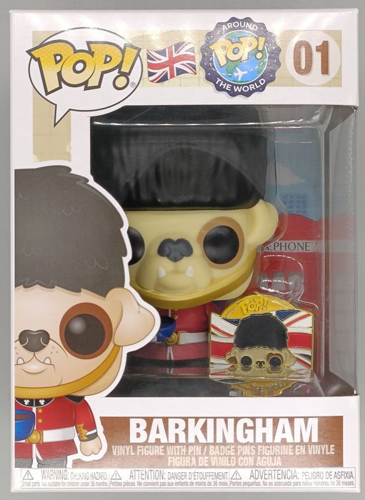 01 Barkingham - Around the World UK Funko POP Funko