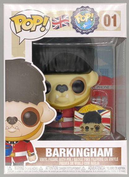 01 Barkingham - Around the World UK Funko POP Funko