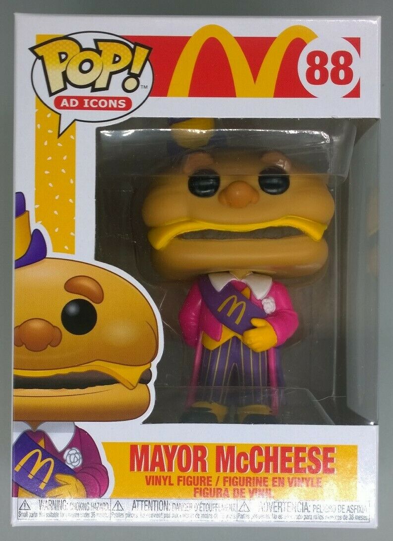 88 Mayor McCheese - Ad Icons - McDonalds Funko POP Funko
