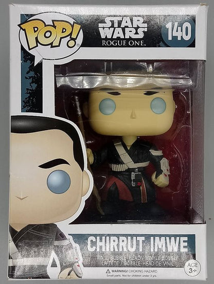 140 Chirrut Imwe - Star Wars Rogue One - Box Damaged Funko POP