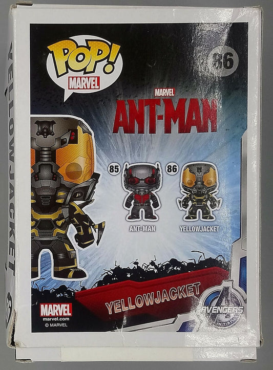 86 Yellowjacket - Marvel Ant-Man - Box Damaged Funko POP