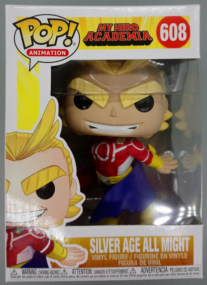 608 Silver Age All Might - My Hero Academia Funko POP Funko