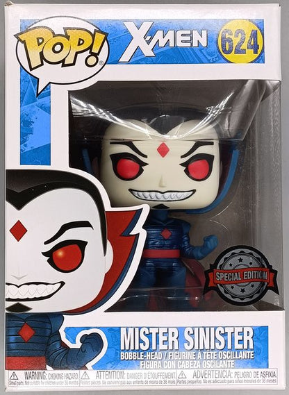 624 Mister Sinister - Metallic - Marvel X-Men - Box Damaged Funko POP Funko