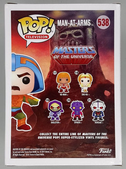 538 Man-At-Arms - Masters of The Universe MotU Funko POP