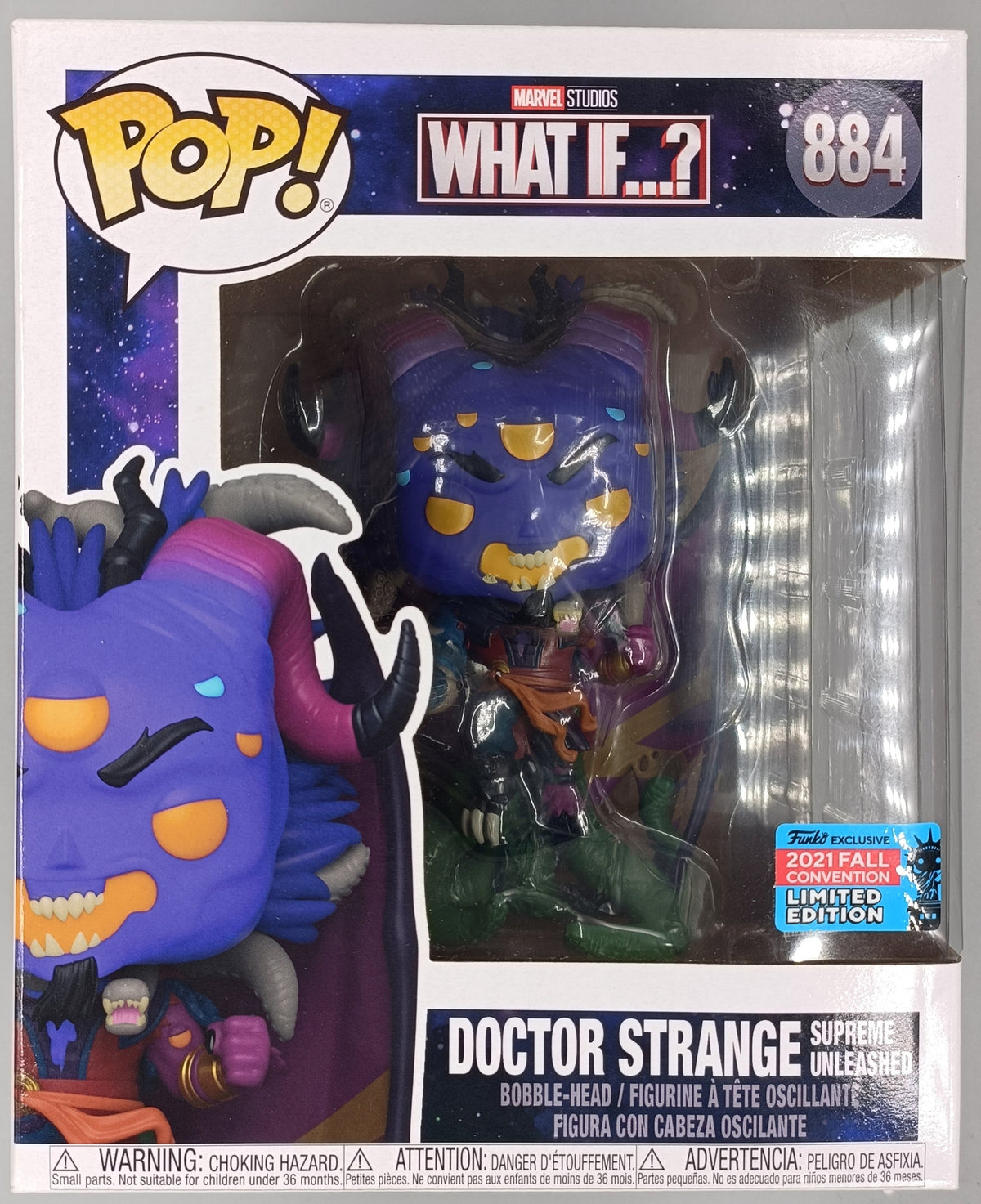 884 Doctor Strange (Supreme Unleashed) 6 Inch What if...? Funko POP Funko