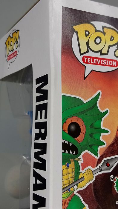 564 Merman (Blue) Chase - Masters Of The Universe Box Damaged Funko POP