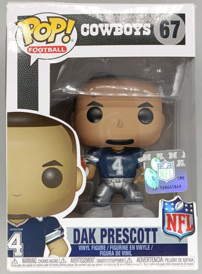 67 Dak Prescott - NFL Cowboys - Box Damaged Funko POP Funko