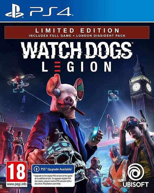 Watch Dogs Legion Limited Edition for Playstation 4 (PS4) - [NEW] Ubisoft