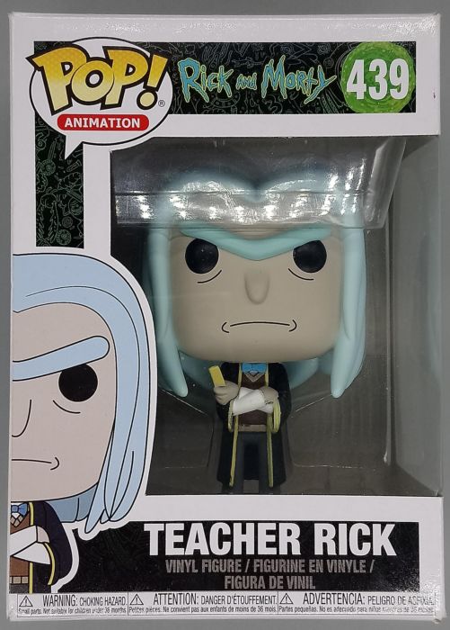 439 Teacher Rick - Rick and Morty - Box Damaged Funko POP Funko