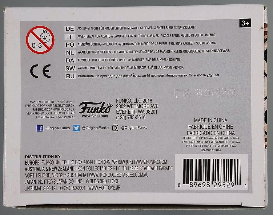 76 Ed Sheeran - Rocks - Box Damaged Funko POP