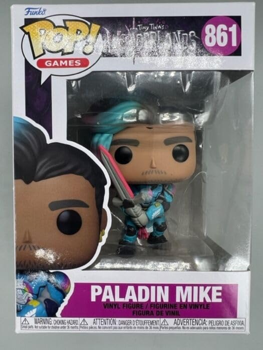 861 Paladin Mike - Tiny Tina's Wonderland - Funko POP - Box Damaged Funko