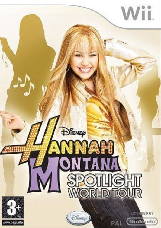 Hannah Montana: Spotlight World Tour for Nintendo Wii/Wii-U Nintendo
