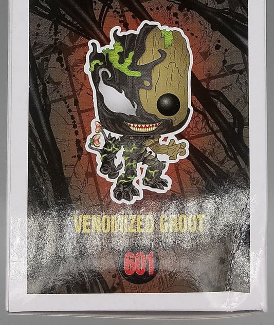 601 Venomized Groot - Marvel Spider-Man Maximum Box Damaged Funko POP