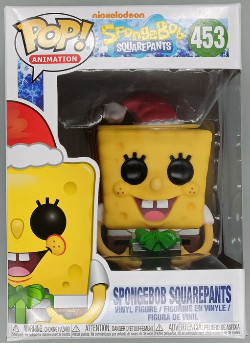 453 SpongeBob SquarePants (Holiday)  SpongeBob Squarepants Funko POP - Box Damaged Funko