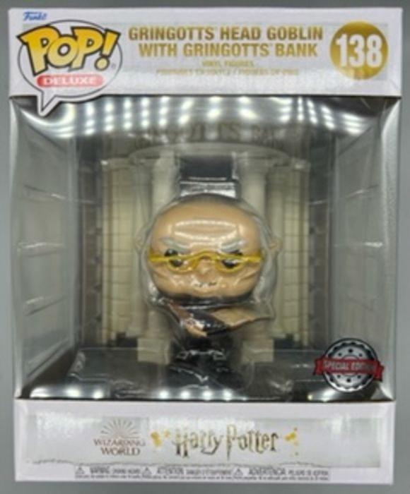 138 Gringotts Head Goblin (Gringotts) Deluxe - Harry Potter Funko POP Funko