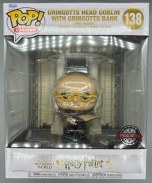 138 Gringotts Head Goblin (Gringotts) Deluxe - Harry Potter Funko POP Funko