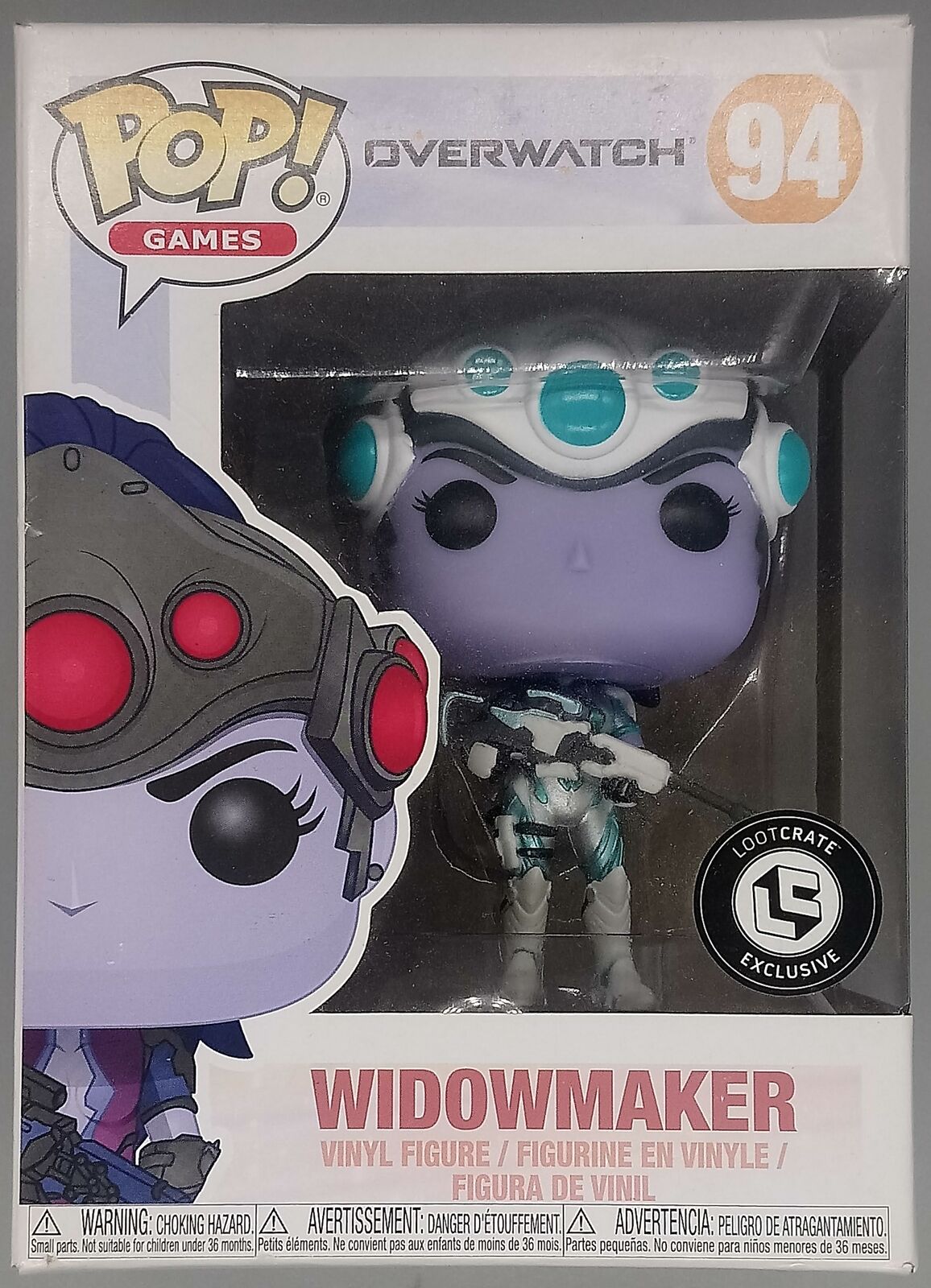94 Widowmaker (Winter) Overwatch - Box Damaged Funko POP Funko
