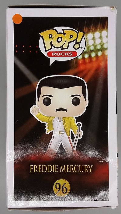 96 Freddie Mercury (Wembley 1986) Rocks - Queen Box Damaged Funko POP