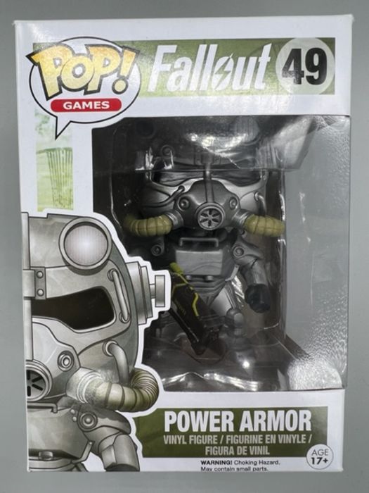 49 Power Armor (Brotherhood of Steel) - Fallout Funko POP - Box Damaged Funko