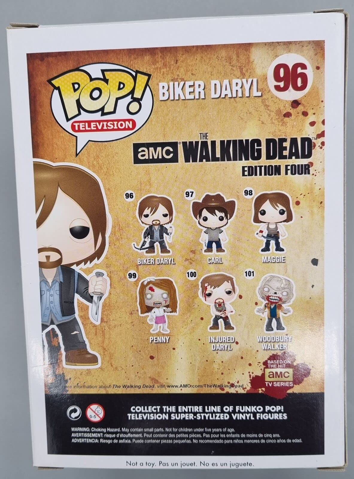 96 Biker Daryl - The Walking Dead - Funko POP - Box Damaged