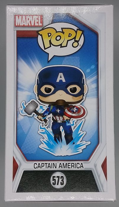 573 Captain America Mj�lnir & Broken Shield Marvel Avengers Funko POP