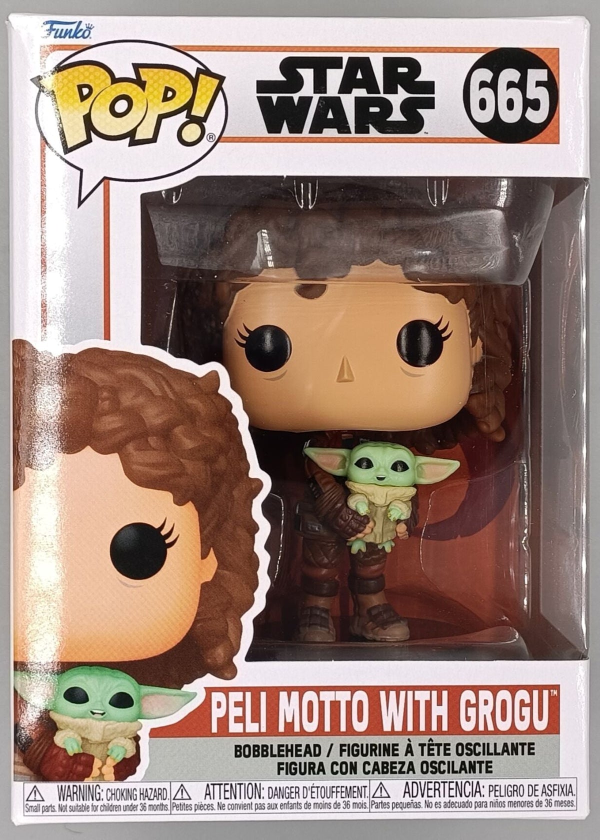 665 Peli Motto with Grogu - Star Wars Funko POP - Brand New