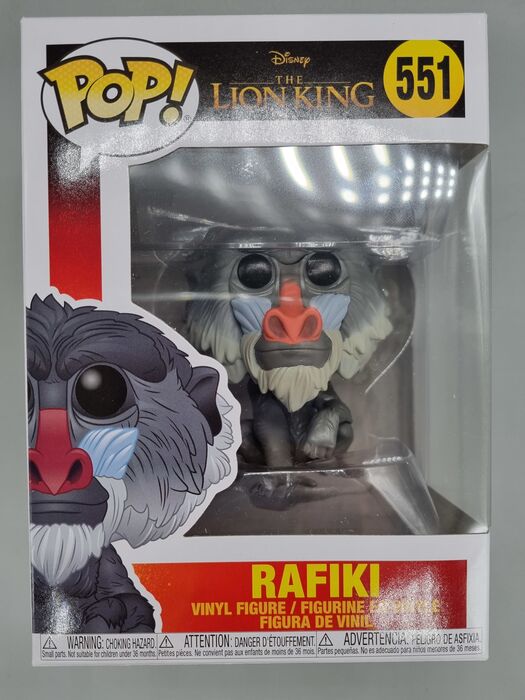 551 Rafiki - Disney The Lion King (Live Action) - Brand New Funko POP in Protector