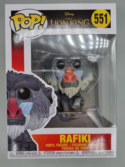 551 Rafiki - Disney The Lion King (Live Action) - Brand New Funko POP in Protector