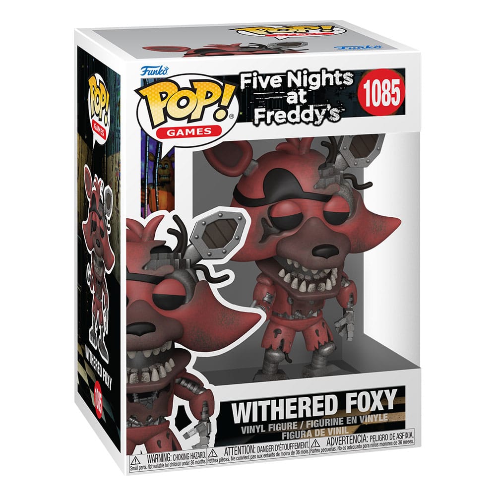 1085 Withered Foxy - Five Nights at Freddy's Funko POP Funko