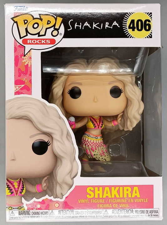 406 Shakira (Waka, Waka) - Shakira - Rocks Funko POP - Brand New Funko