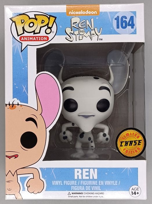 164 Ren (Fire Dog) - Chase - Ren and Stimpy Funko POP