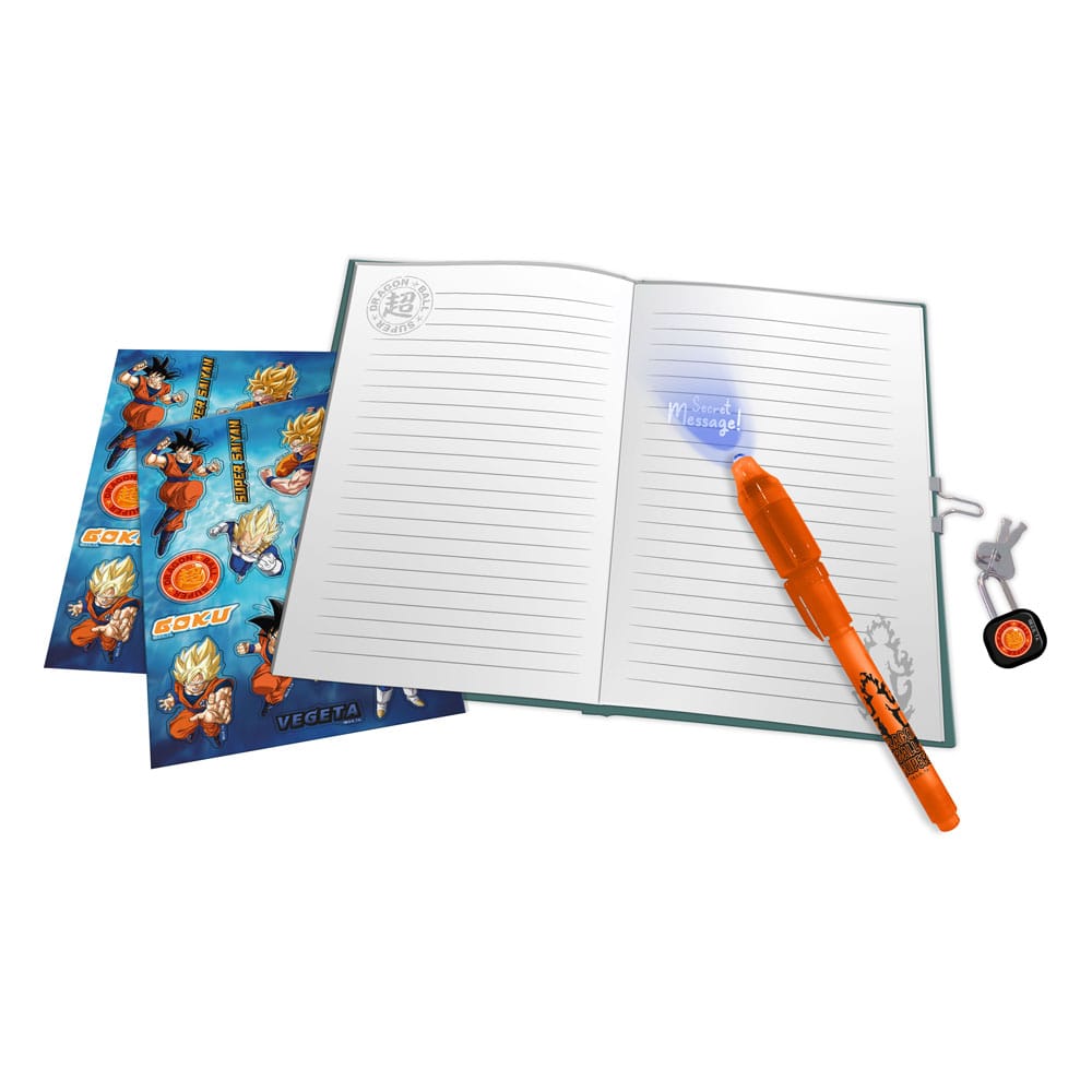 Dragon Ball Secret Diary Set with Lock - [New]