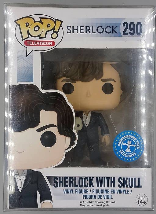 290 Sherlock with Skull - Sherlock - Funko POP - Box Damaged