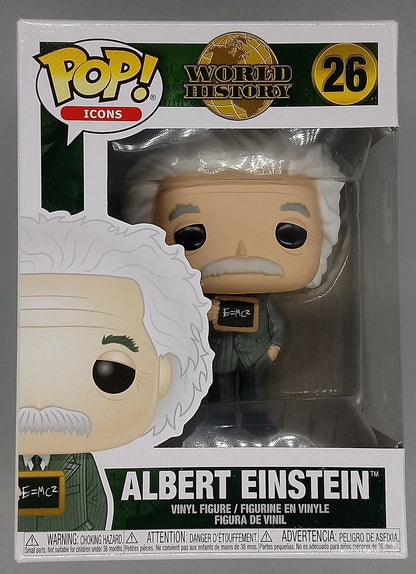 26 Albert Einstein - World History Funko POP Funko