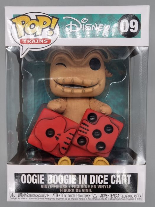 09 Oogie Boogie in Dice Cart - Trains Disney The Night Before Christmas Funko POP