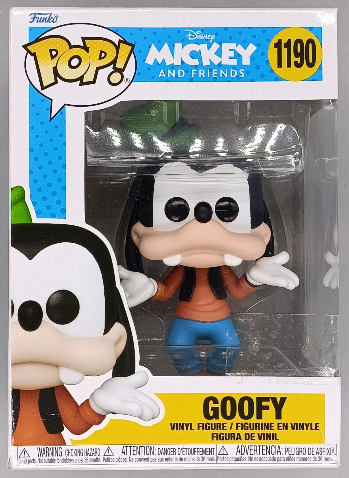 1190 Goofy - Disney Mickey and Friends - Funko POP - Box Damaged