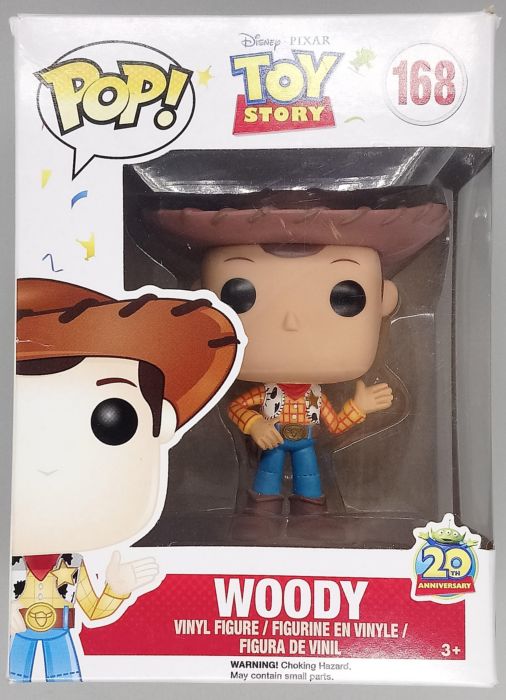 168 Woody - Disney Toy Story - Box Damaged Funko POP Funko
