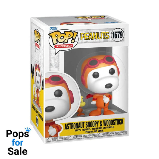 1679 Astronaut Snoopy & Woodstock - Peanuts Funko POP PRESALE Funko