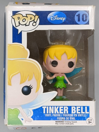 10 Tinker Bell - Glitter - Disney Peter Pan  (Box Damage)
