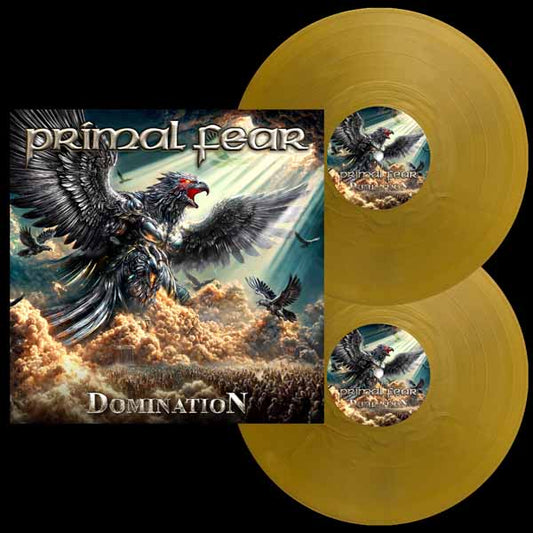 Primal Fear - Domination (2Lp Gold Opaque Vinyl) - Power Metal - DLP