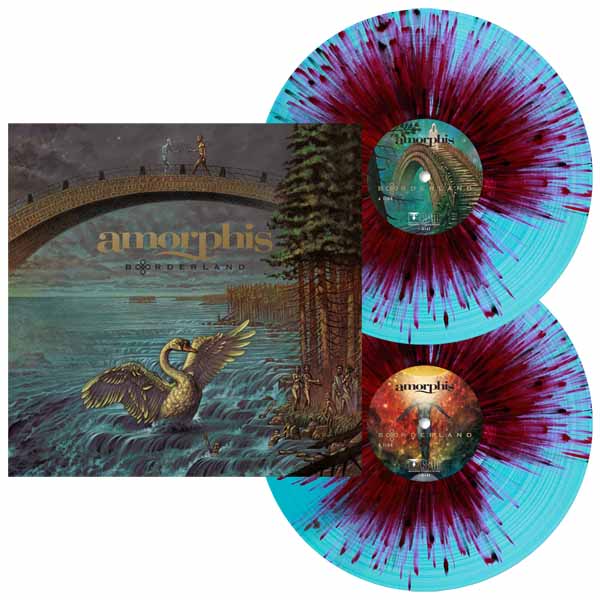 Amorphis - Borderland ("The Circle" Splatter Turquoise+Red+Black 2Lp Incl. 2 Bonus Tracks) - Death Metal - DLP