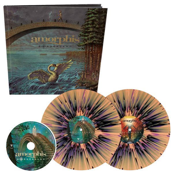 Amorphis - Borderland (Earbook-"Dancing Shadow" Splatter 2Lp + Digi-Cd Incl. 2 Bonus Tracks) - Death Metal - LPB